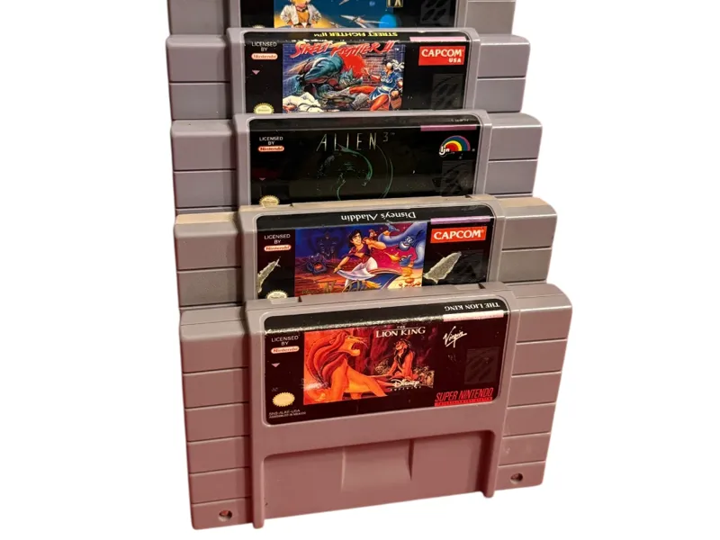 SNES 6 Cart Stand