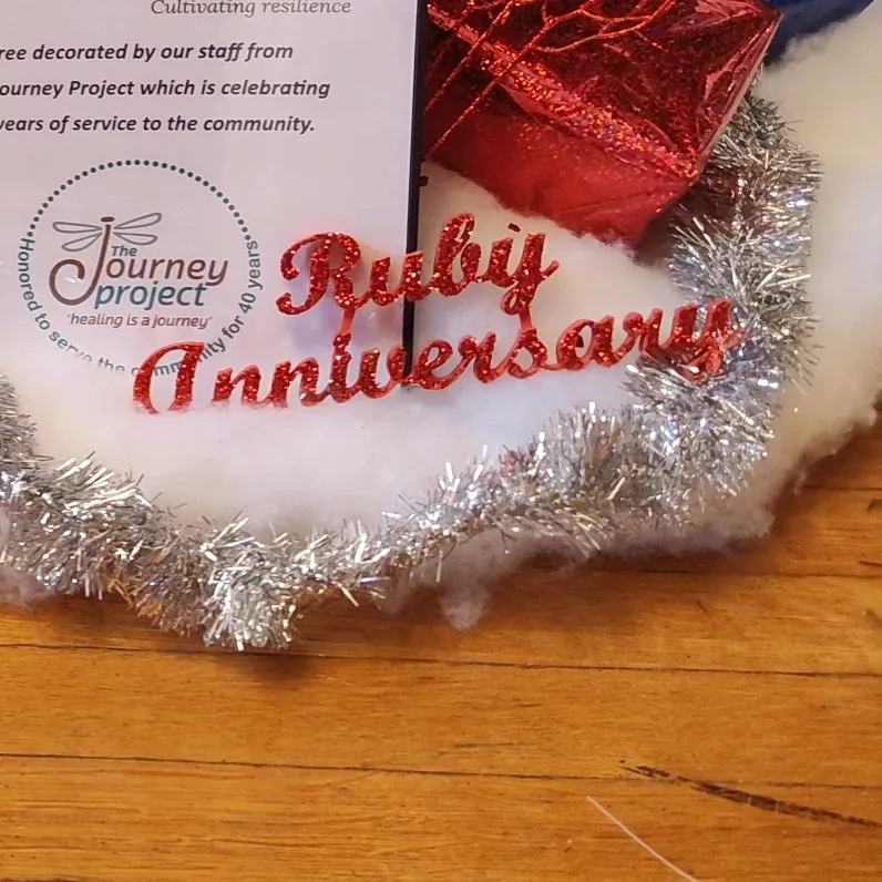 Ruby Anniversary Sign