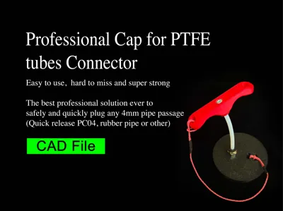Professional PTFE Tube Cap