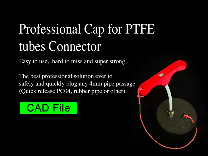 Professional PTFE Tube Cap