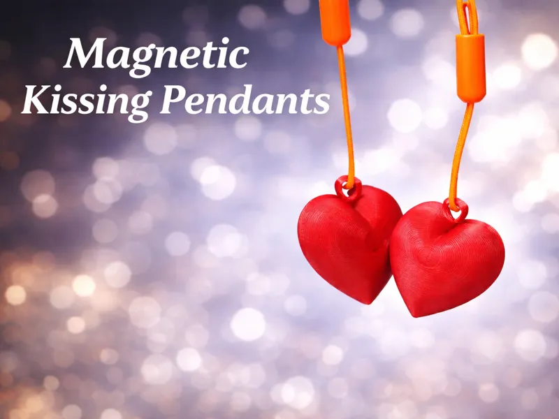 Magnetic Kissing Pendants