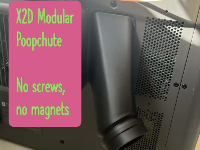 Modular Poopchute for X2D