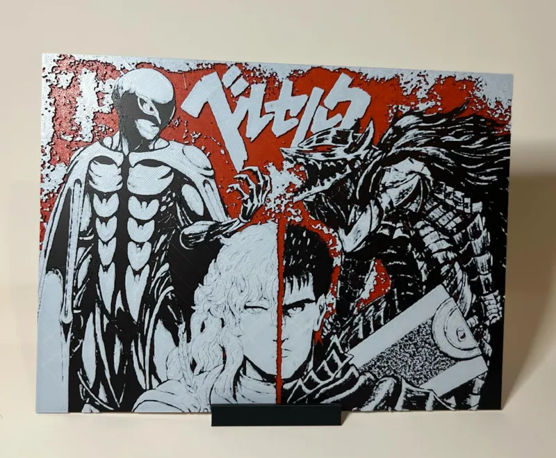Berserk Guts and Griffith Hueforge