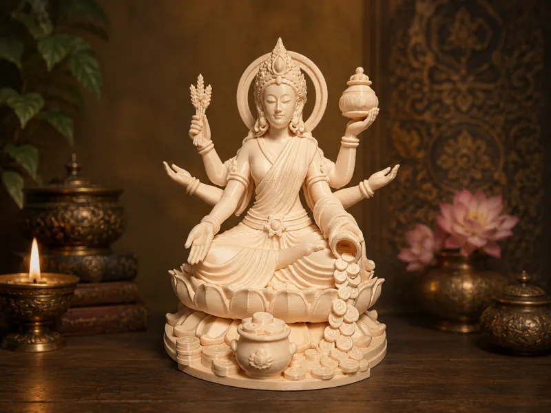 Buddhistische Göttin Vasudhara