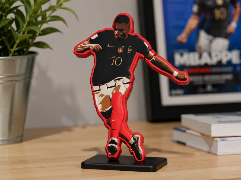 Mbappé FlexToy – Dynamic Football Collectible -