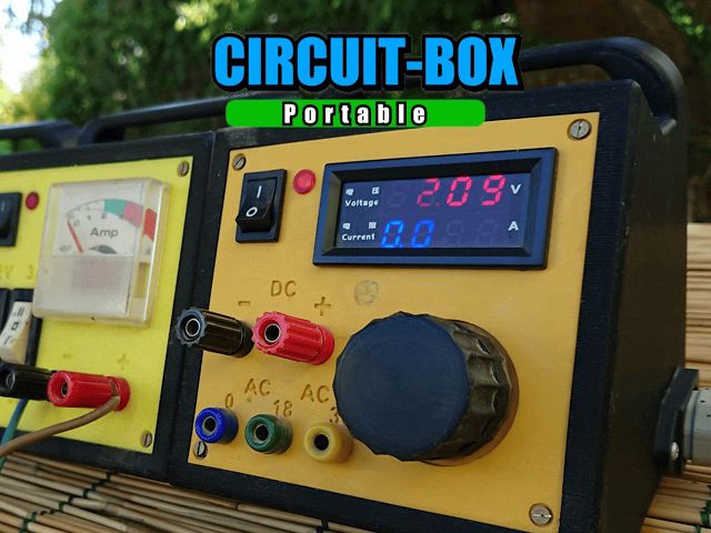 Electronics Station Box: Power Soldering Charger
