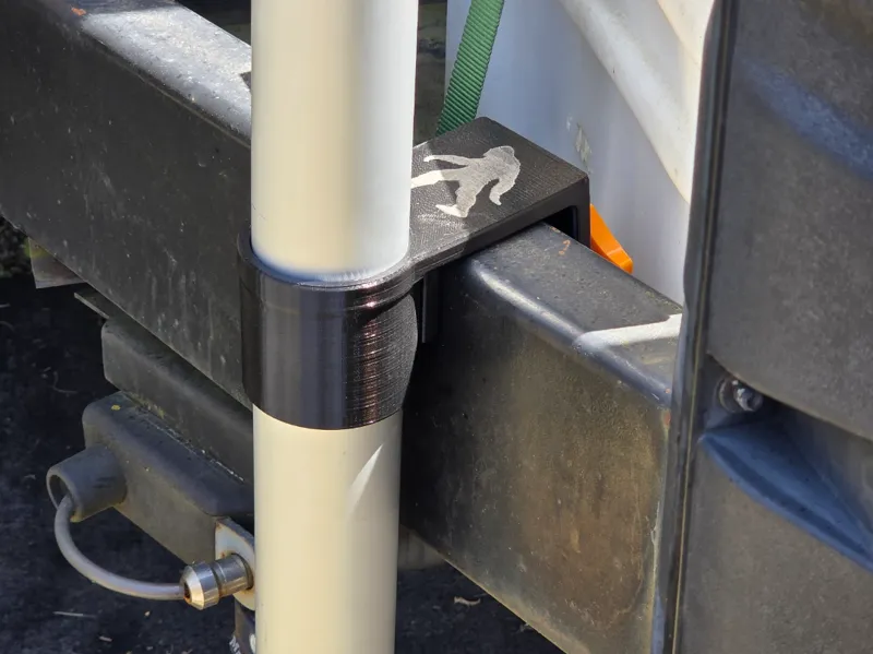 RV frame Starlink pole mount 