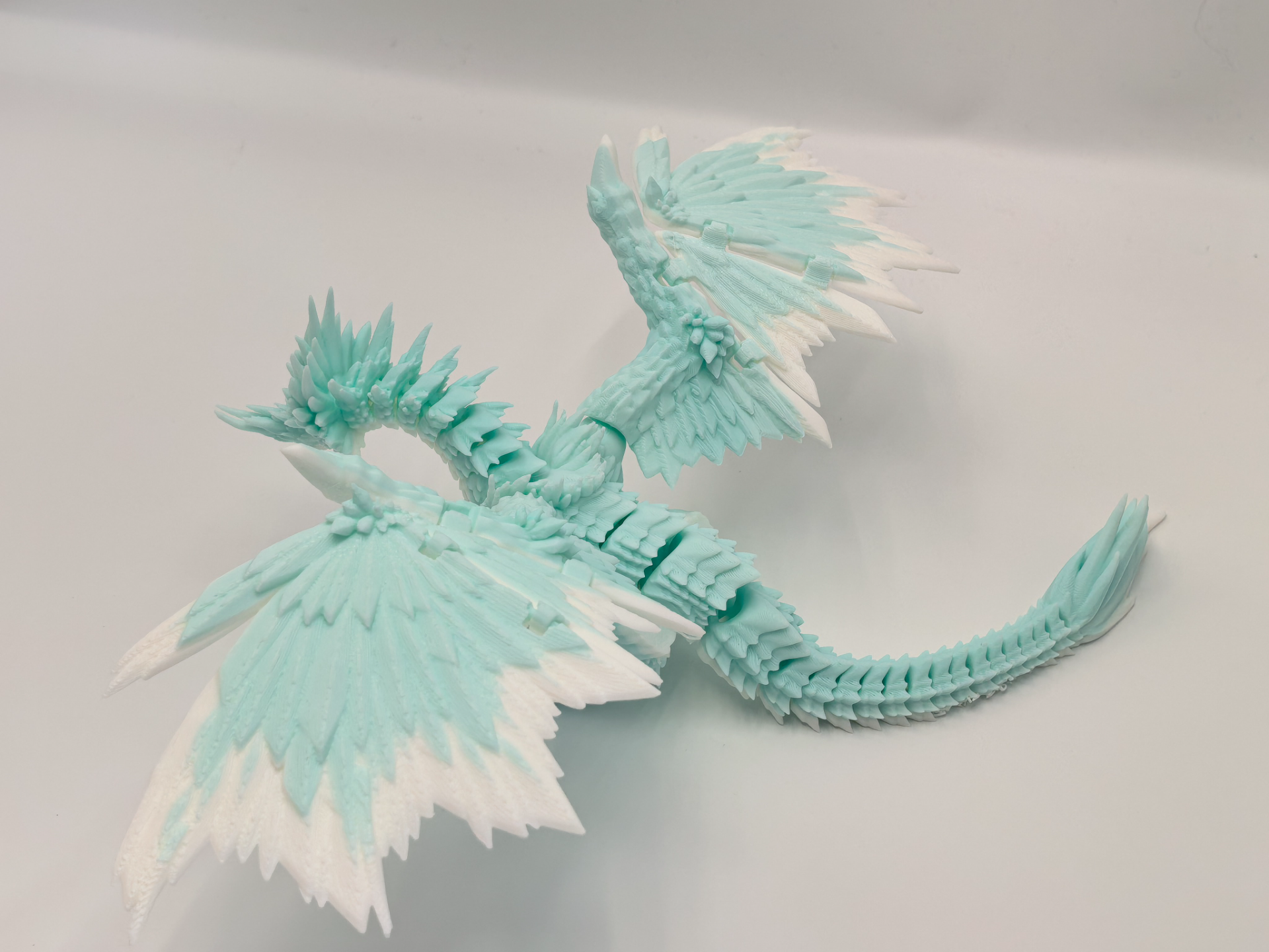 怪物猎人冰咒龙，飞龙无需支撑 3D model