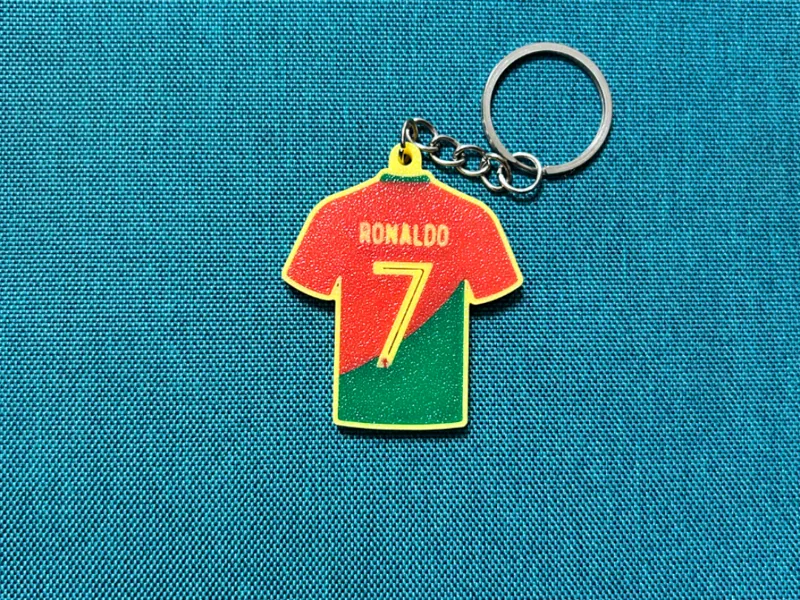 Jersey Ronaldo Keychain