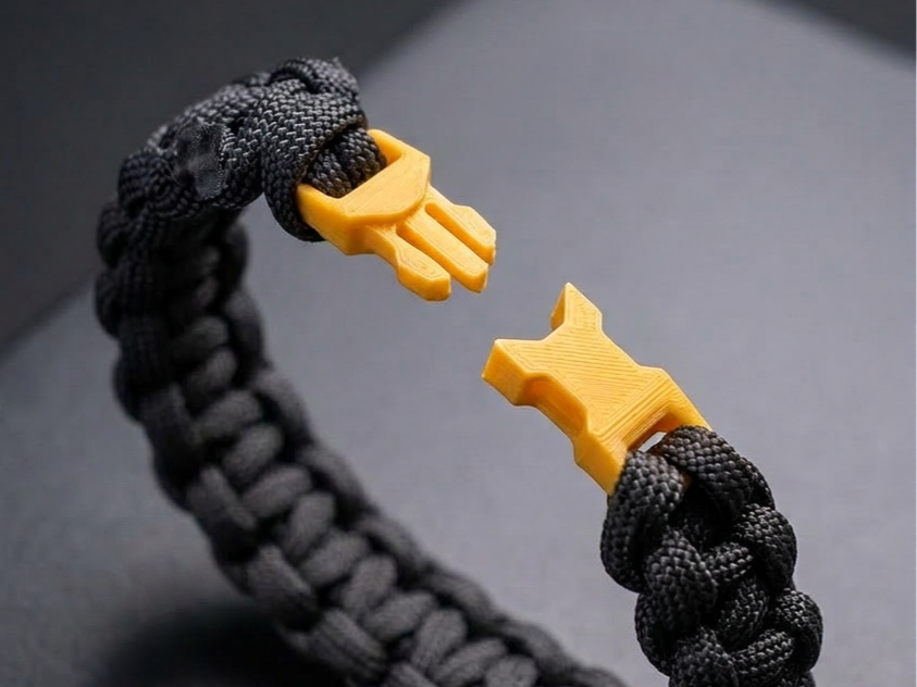 Mini Paracord Buckle – Strong Snap Fit