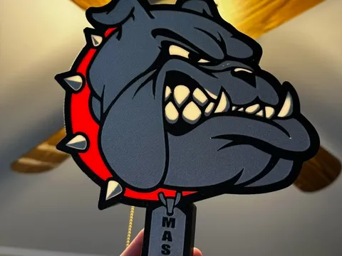 Meadville Bulldog Lightsign