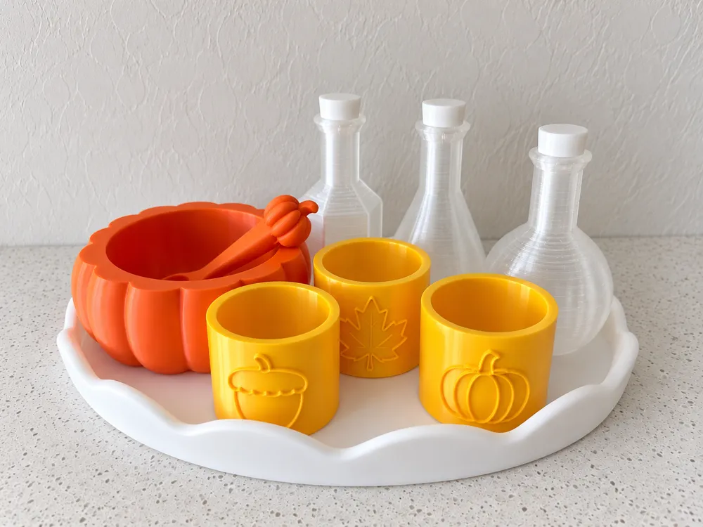 Fall Harvest Pretend Play | Potion Set - Free 3D Print Model - MakerWorld