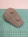 Shoulder pad 0.2mm layer, 2 walls, 15% infill
