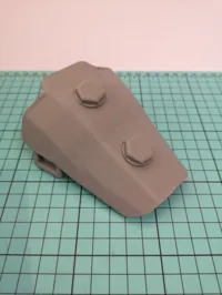 Shoulder pad 0.2mm layer, 2 walls, 15% infill