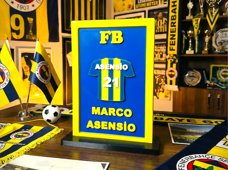 Kişiselleştirebilir Futbolcu Taraftar Tablosu