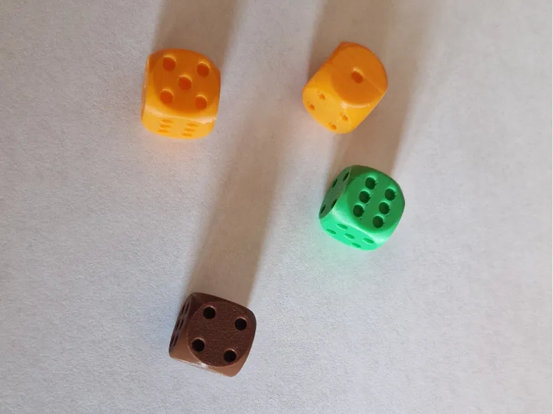 playing cube
