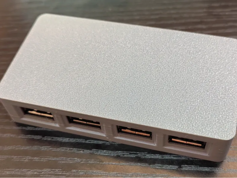 QC3.0 4 in 1 usb power hub shell