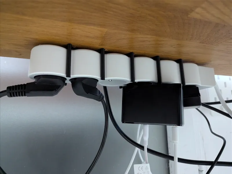 Legrand "bubbly" powerstrip bracket