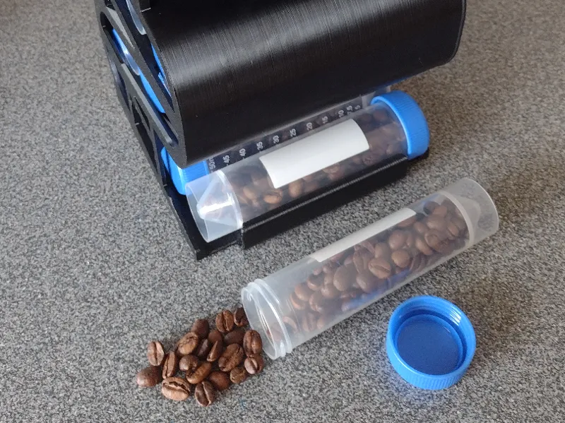 Single Dose Espresso Dispenser v1: 14 and 17 tube