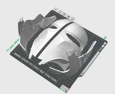 Predator Badlands Dek Mask – Cosplay Helmet AVP - Free 3D Print Model