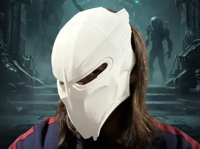 Predator Badlands Dek Mask – Cosplay Helmet AVP - Free 3D Print Model