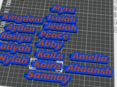 Keychain names 