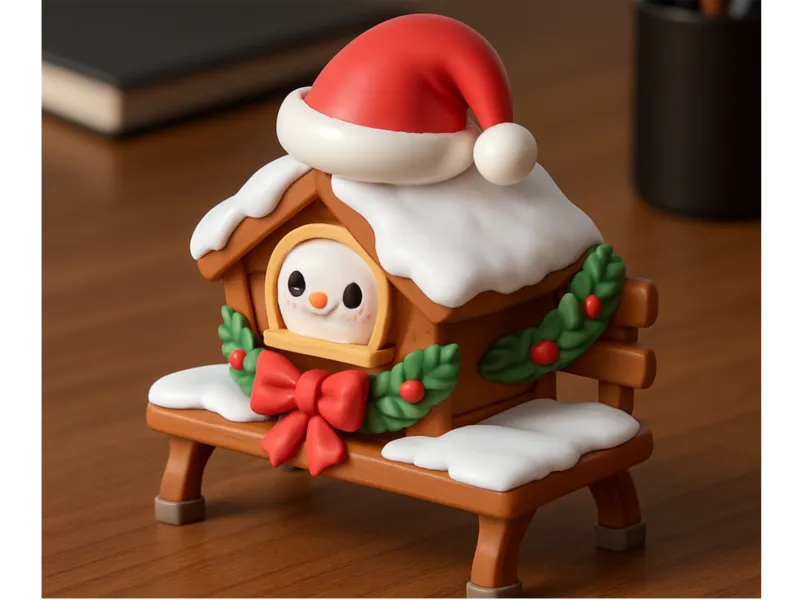 Benchy Magica di Natale per bambini decorazione