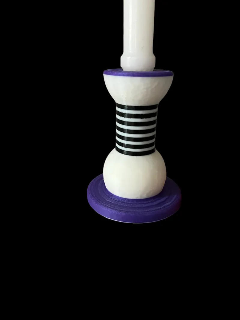 Shorter holiday candle stick halloween christmas candle holder