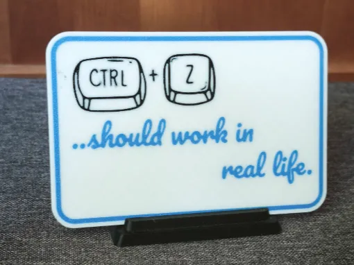 CTRL + Z - funny sign