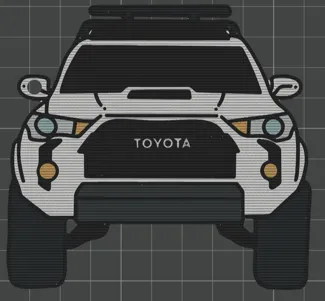 4Runner Keychain