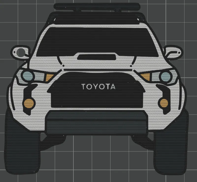 4Runner Keychain