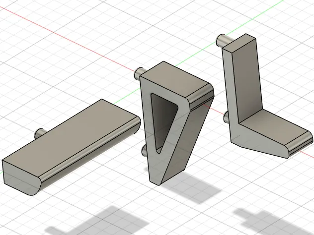 PAX Shelf Support Brackets