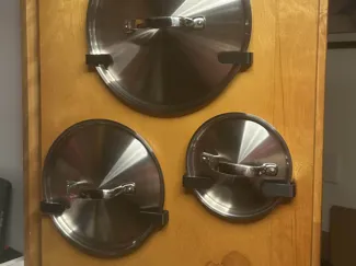 Pot/Pan Lid Holder Low Profile Lids(Eg.Tramontina)