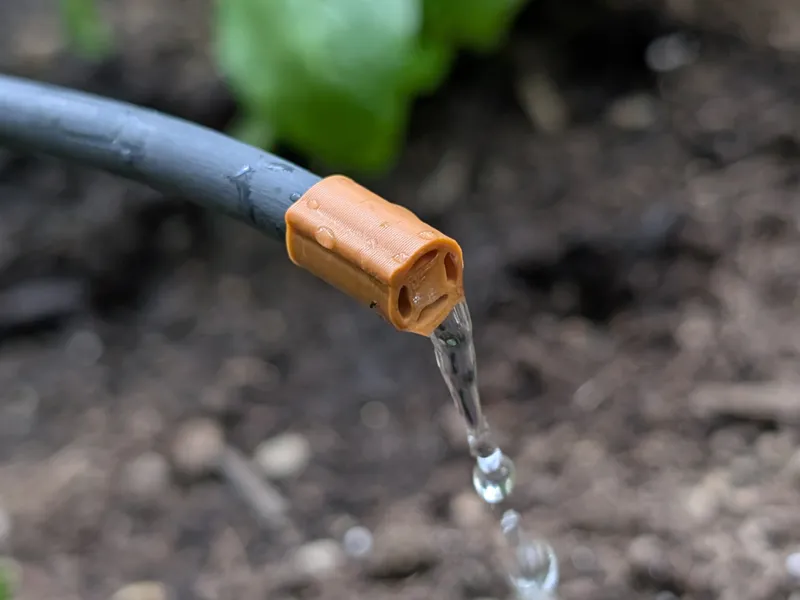Drip Irrigation Bug / Dirt Guard for 1/4" Tubing