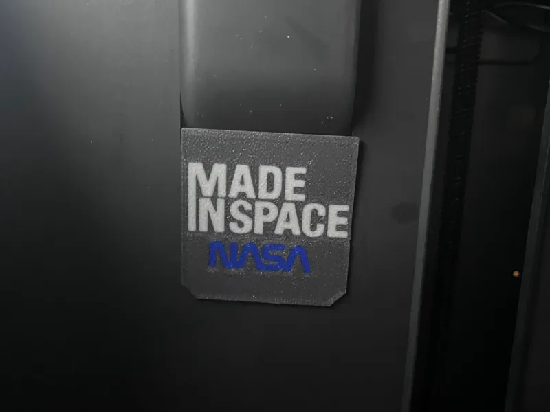 P1/X1 Purge Chute Cover - Made in Space - NASA