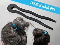 Épingle à cheveux française à deux pointes — photo 8