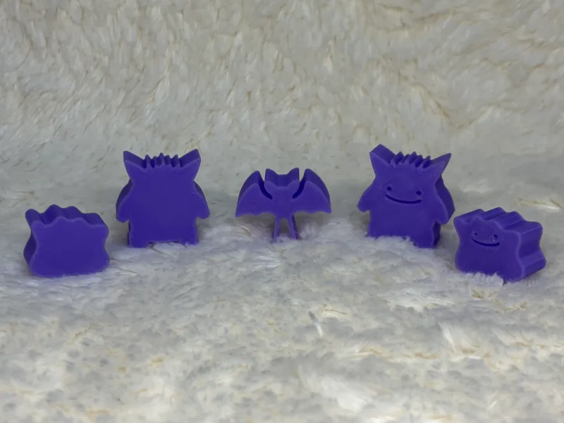 MeeMon: Gengar, Ditto and Zubat