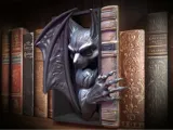 Декоративен държач за книги Bat