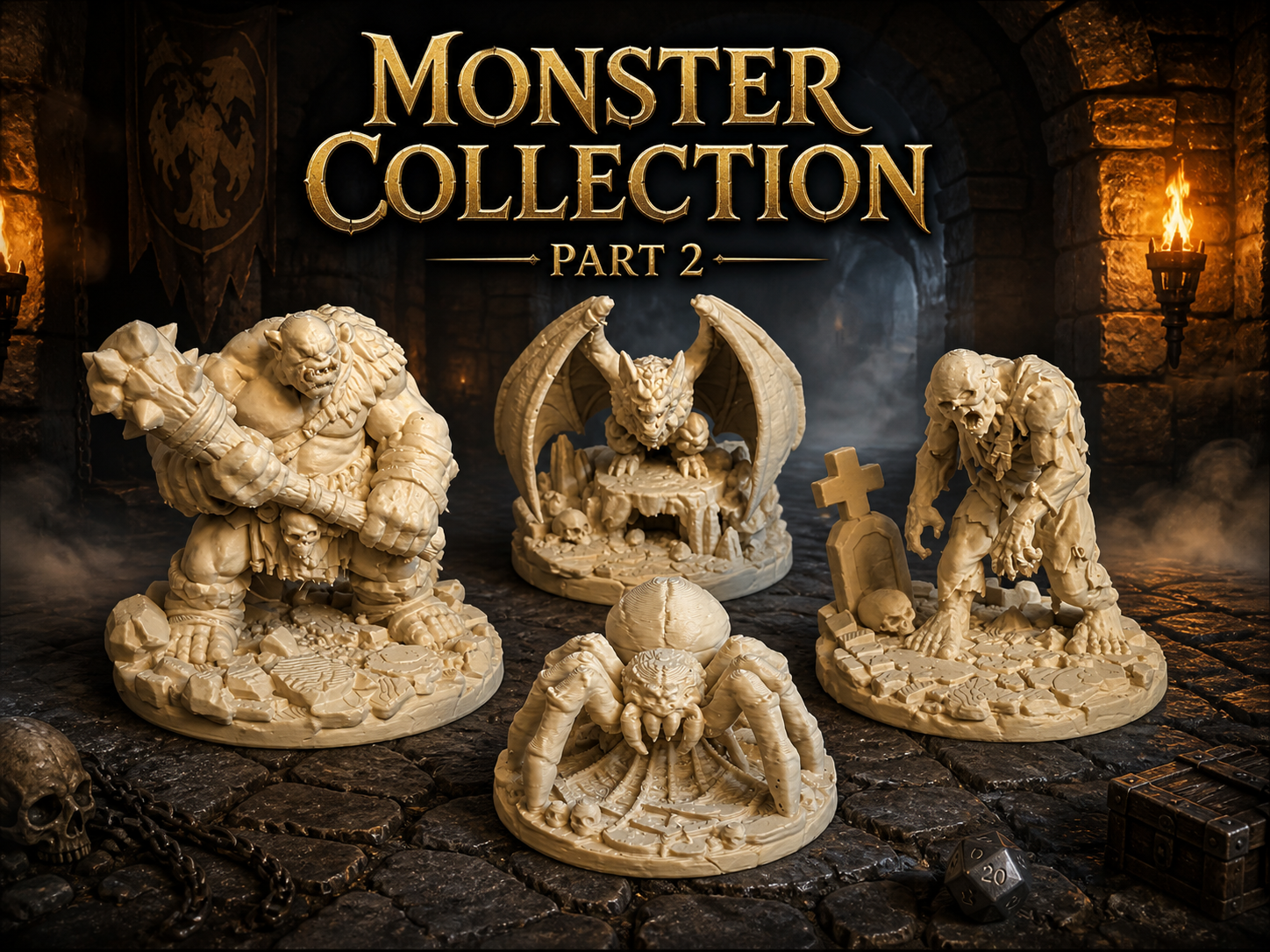 Miniatura 2 do modelo 3D Monster Collection Part 2