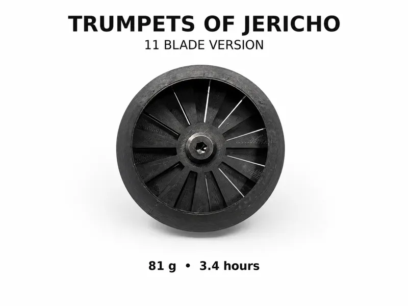 Trumpets of Jericho – 11 Blade Version air siren
