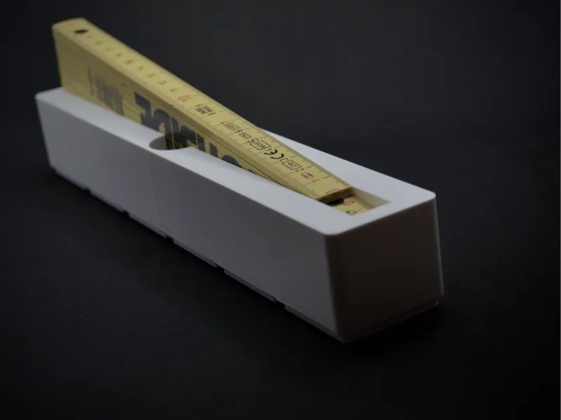 Gridfinity Folding Ruler Holder