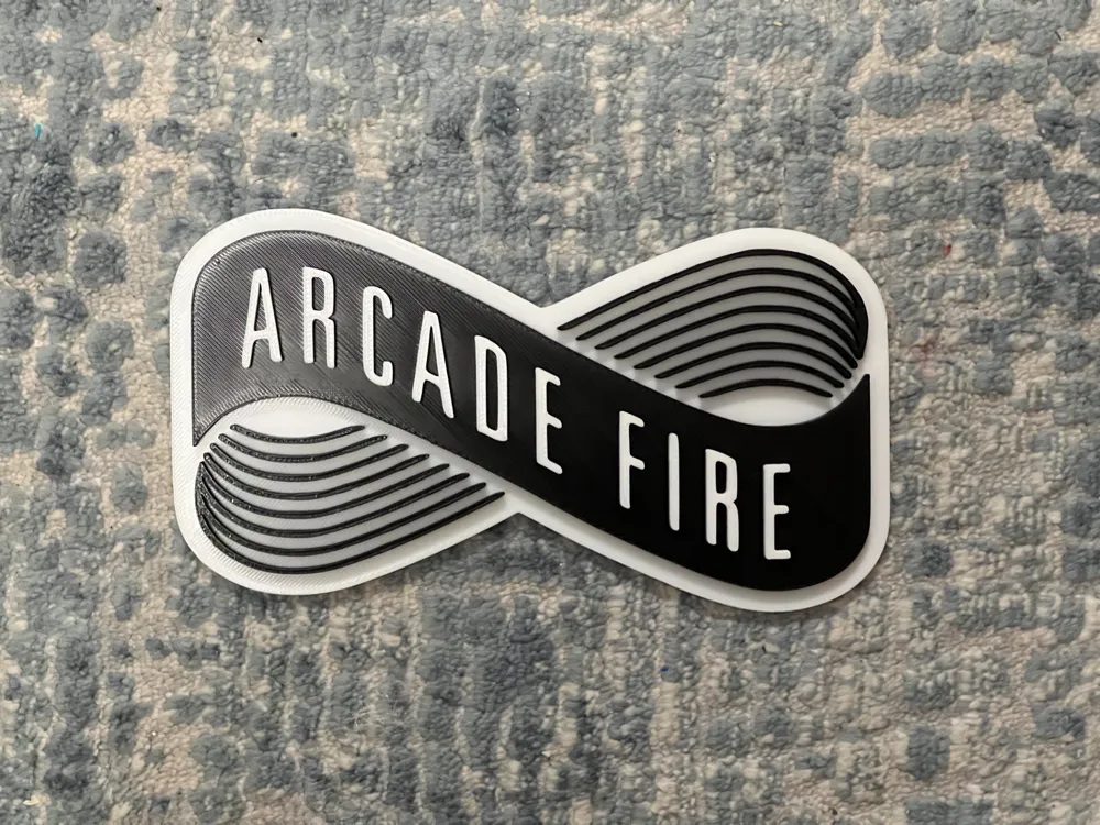 Arcade Fire Wall Art by Richie Rich Richie Rich - MakerWorld