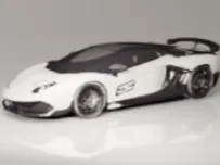 Lamborghini aventador SVJ 3d model 