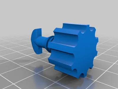 Discovery4 Tow Plate Thumbwheel