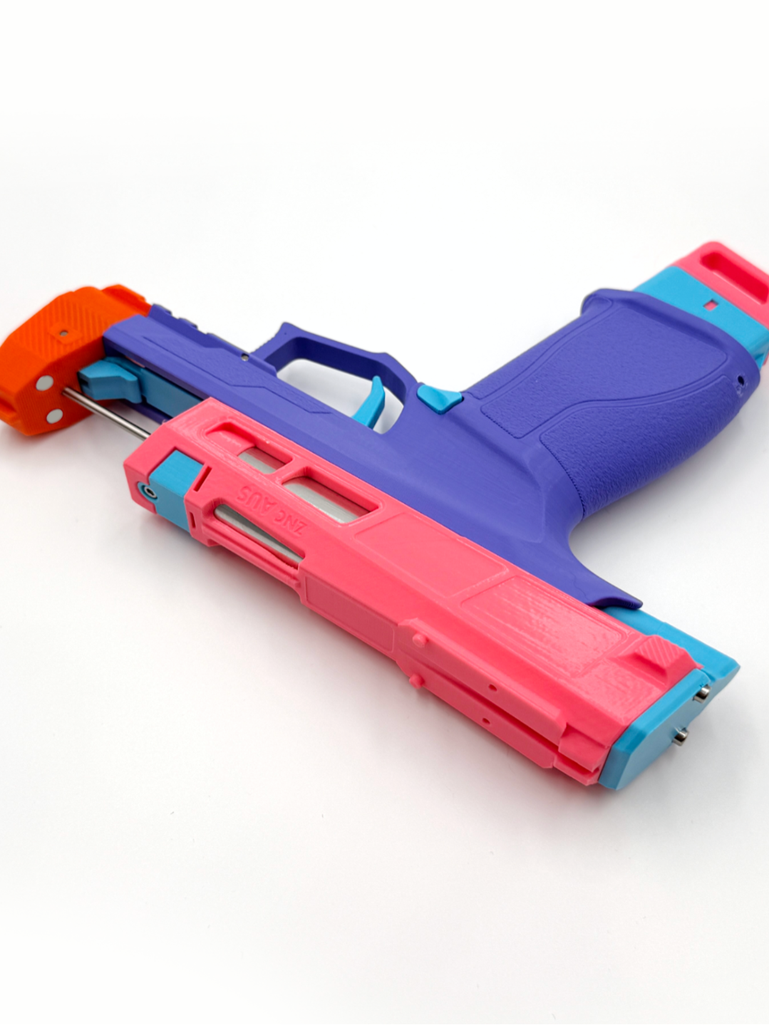 Znc Aus - Powerful nerf Pistol - Part Variants - Free 3D Print