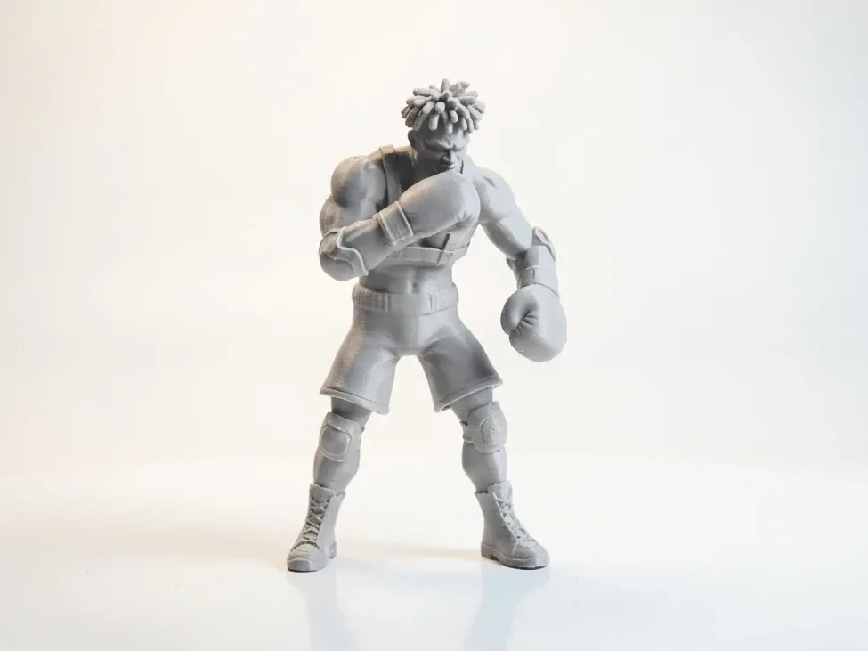 Buff Boxer Fighter Figurine 3D Printable - Free 3D Print Model - MakerWorld
