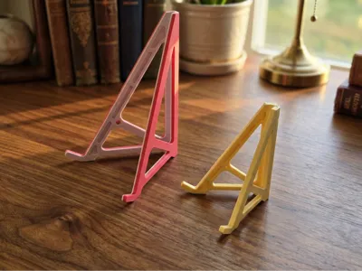 Print-in-Place Foldable Display Stand (2 Sizes)