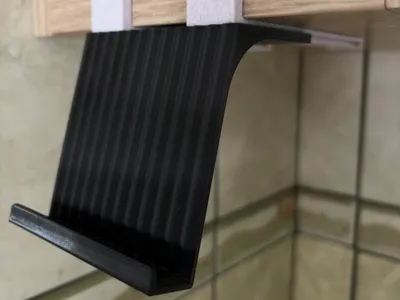 Modular Under-Shelf Phone Holder