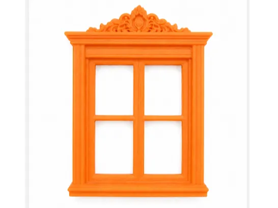 Victorian Mini Window Frame – Dollhouse Decor - Free 3D Print Model ...