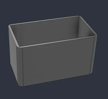 Caja o estuche: Parametric Adjustable Box | Fully Customizable — vista de referencia 4